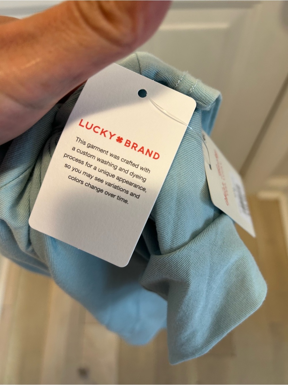 NWT LUCKY BRAND graphic short sleeve tee shirt, no wear!! - Picture 13 of 13